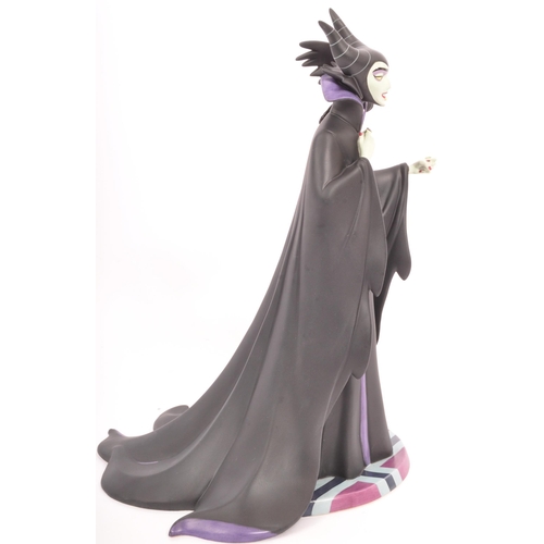 186 - Classics Walt Disney Collections - A painted porcelain figurine of Sleeping Beauty Malecficent 09237... 