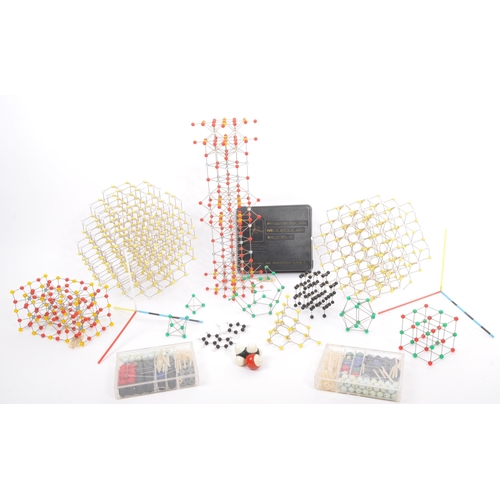 207 - A collection of vintage 20th century structural molecular models. The lot to include a boxed Framewo... 