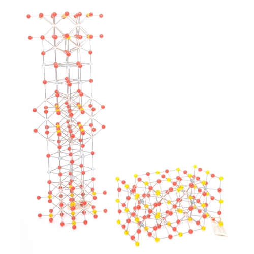 207 - A collection of vintage 20th century structural molecular models. The lot to include a boxed Framewo... 