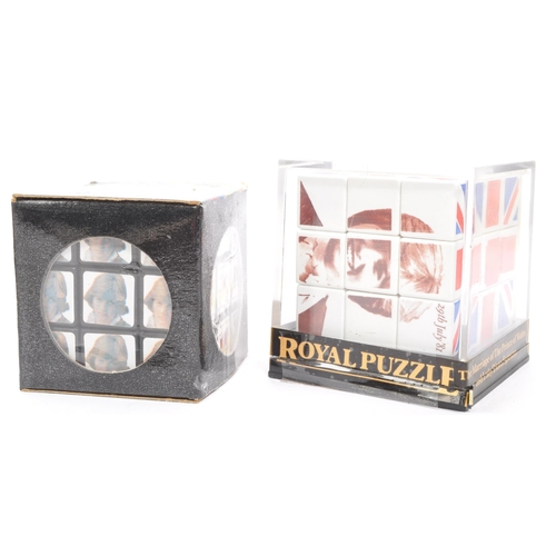 263 - A collection of retro vintage 20th century Rubik's cube and other puzzle games. Comprising of; Ninte... 