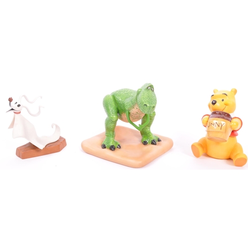 361 - Classics Walt Disney Collections - Three painted porcelain figurine / statues of; Winnie the Pooh an... 