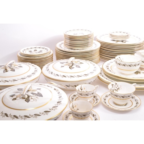 37 - A large retro vintage 20th century Royal WorcesterÂ Â fine bone china dinner service in the 'Bernina... 