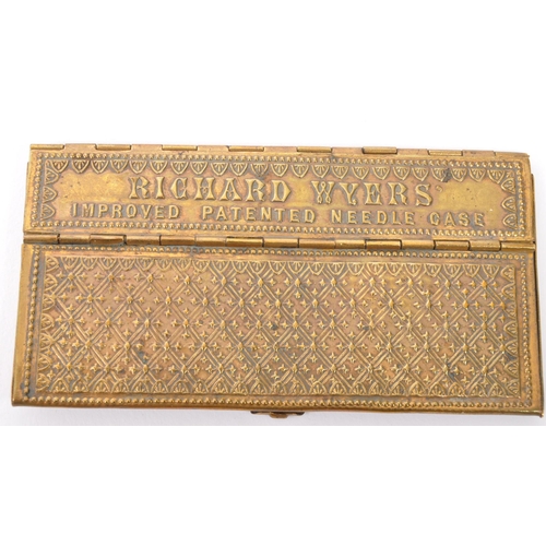 377 - Richard Wyers - 'The Empress' - A rare 19th century Victorian circa. 1870's Avery style needle case.... 