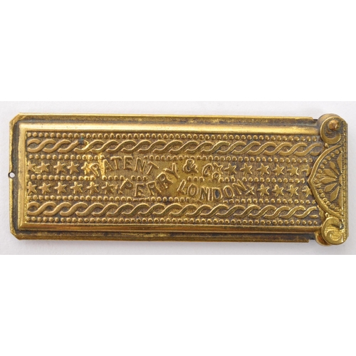 379 - W. Avery & Sons Redditch - A collection of 19th century Victorian circa. 1870's brass needle cases. ... 