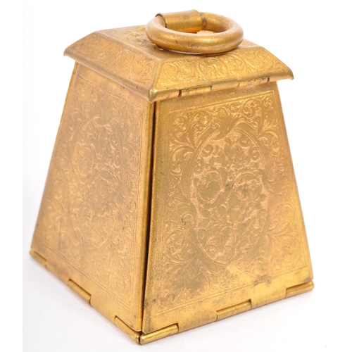 380 - W. Avery & Sons Redditch - A 19th century Victorian circa. 1870's Avery postal weight gilt metal nee... 