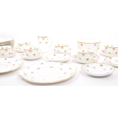 52 - Mayer & Sherratt - An early 20th century circa. 1900's Mayer & Sherratt bone china tea service. The ... 