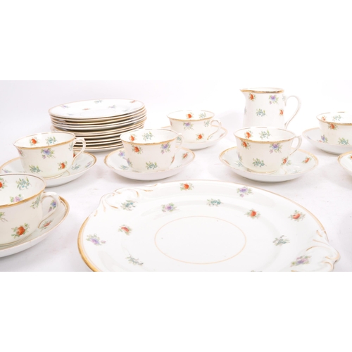 52 - Mayer & Sherratt - An early 20th century circa. 1900's Mayer & Sherratt bone china tea service. The ... 