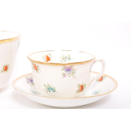 52 - Mayer & Sherratt - An early 20th century circa. 1900's Mayer & Sherratt bone china tea service. The ... 