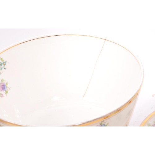 52 - Mayer & Sherratt - An early 20th century circa. 1900's Mayer & Sherratt bone china tea service. The ... 