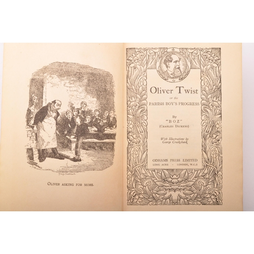 550 - Charles Dickens - Odhams Press Ltd - A collection of fifteen 20th century illustrated Charles dicken... 