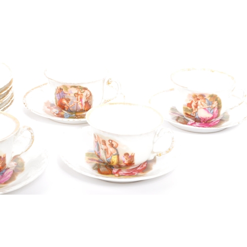 98 - Beyer and Boch - A 20th century vintage circa. 1940'sÂ German bone china Beyer & Boch tea service. E... 