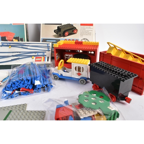547 - Lego - a collection of vintage Lego sets and loose bricks to include; No. 171 Train without motor, N... 