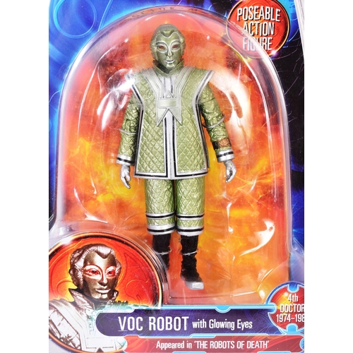 561 - Doctor Who - Character Options - x2 Doctor Who Character made action figures comprising; Voc Robot a... 