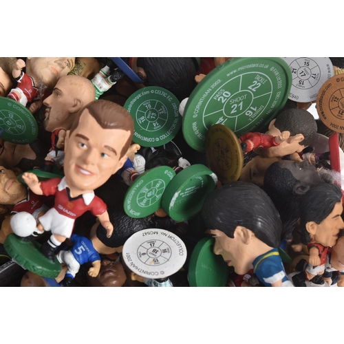 573 - A large collection of circa Corinthian ' Big Head ' football figures. Various Premier League and oth... 