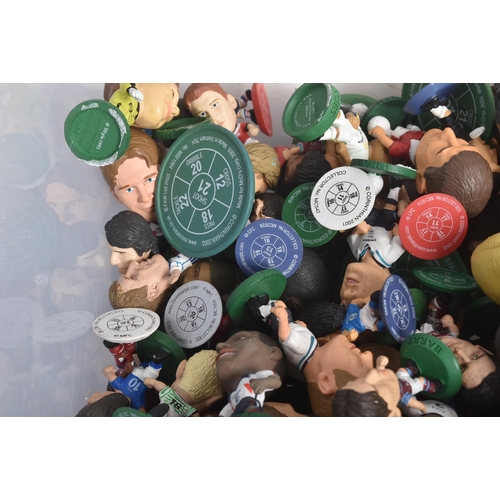 573 - A large collection of circa Corinthian ' Big Head ' football figures. Various Premier League and oth... 