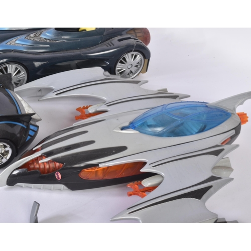 577 - Batman - a collection of assorted Batman action figures and Batmobile vehicles. Various figures from... 