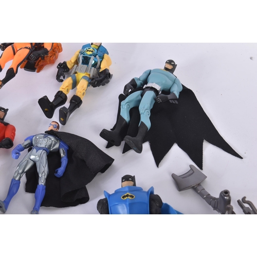577 - Batman - a collection of assorted Batman action figures and Batmobile vehicles. Various figures from... 