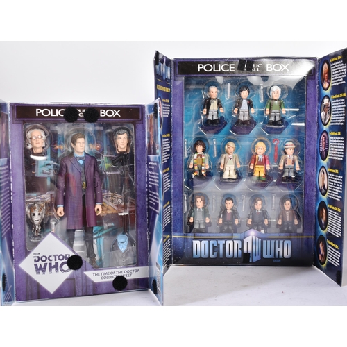 579 - Doctor Who - Character Options - a collection of assorted Dr Who boxed action figures and playsets t... 