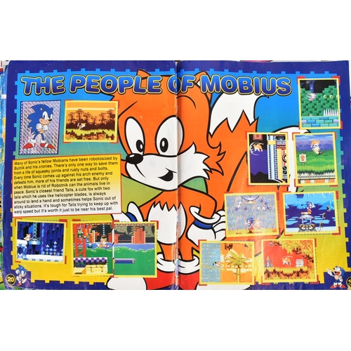 582 - Sonic The Hedgehog - collection of vintage 1990s Sega Comics ( Fleetwood Editions ) Sonic The Hedgeh... 