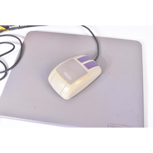 586 - Retro Gaming - a vintage 1990s (1992) Super Nintendo video game ' Mario Paint ' package with NES mou... 