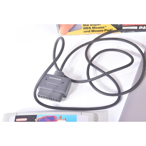 586 - Retro Gaming - a vintage 1990s (1992) Super Nintendo video game ' Mario Paint ' package with NES mou... 