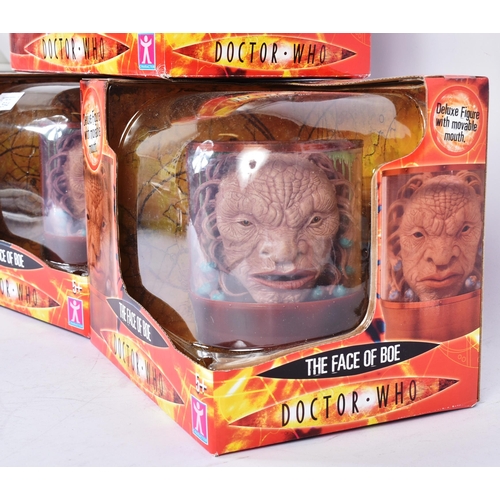 594 - Doctor Who - Character Options - x3 original Character made playset action figures ' The Face of Boe... 