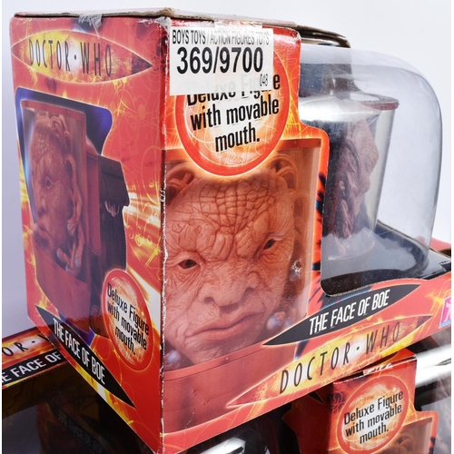 594 - Doctor Who - Character Options - x3 original Character made playset action figures ' The Face of Boe... 