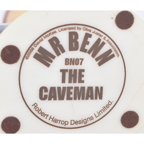 595 - Mr Benn - Robert Harrop - BN07 ' The Caveman ' . Highly detailed resin figure / statue from the clas... 
