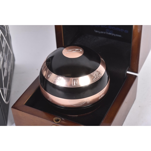 609 - Sonic Games - and original Sonic Games adventure puzzle ball orb. The alloy orb constructed in layer... 