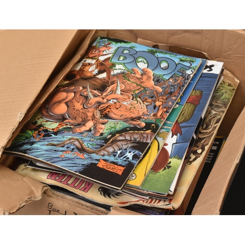 610 - Comic Books - a LARGE collection of assorted Comics appearing to span c1970 to 1990s to include; Mar... 