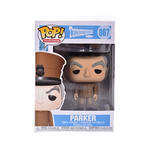 701 - Thunderbirds - David Graham - Voice of Parker, Brains, Gordon Tracy and others - autographed Parker ... 