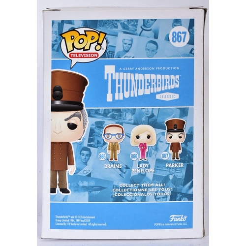 701 - Thunderbirds - David Graham - Voice of Parker, Brains, Gordon Tracy and others - autographed Parker ... 