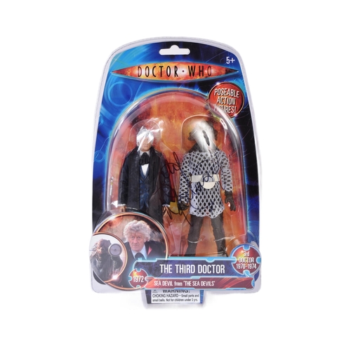 702 - Doctor Who - Character Options - Katy Manning (Jo Grant) - a 3rd Doctor themed action figure set ' S... 
