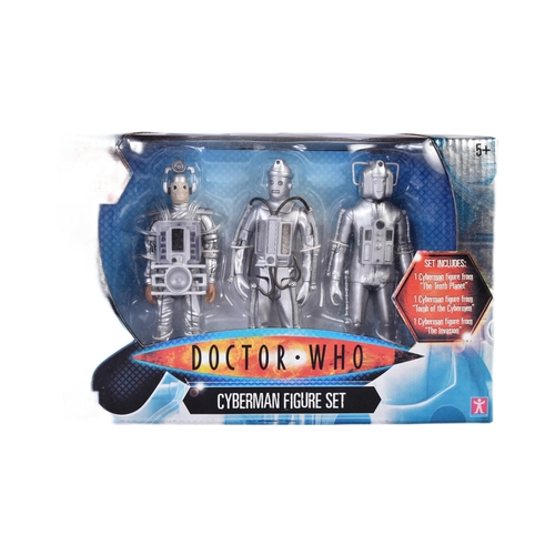 703 - Doctor Who - Character Options - ' Age Of Steel Cyberman Figure Set ' action figure presentation set... 