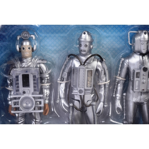 703 - Doctor Who - Character Options - ' Age Of Steel Cyberman Figure Set ' action figure presentation set... 