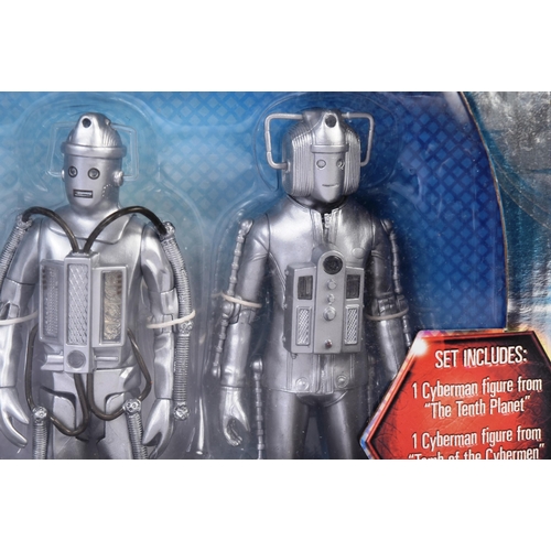 703 - Doctor Who - Character Options - ' Age Of Steel Cyberman Figure Set ' action figure presentation set... 