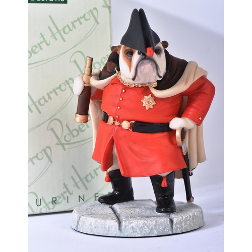 704 - Robert Harrop - Knights Of The Round Table / Doggie People - a Limited Edition figurine CC120S Bulld... 