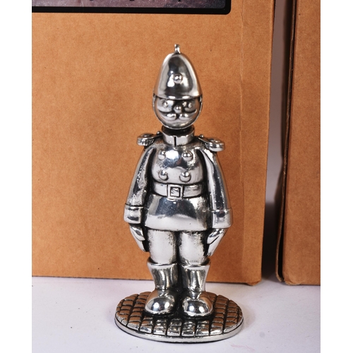 712 - Camberwick Green - Robert Harrop - x2 Limited Edition Pewter statues; CGPE01 Captain Flack and TCGPE... 