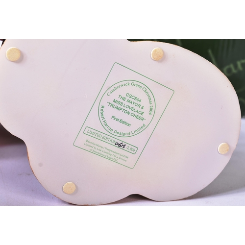 713 - Camberwick Green - Robert Harrop - x2 Limited Edition model figures comprising; CGCS04 The Mayor & M... 