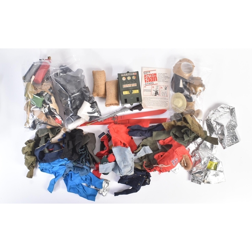 716 - A large collection of vintage Palitoy Action Man clothing and accessories. Clothing appearing to inc... 