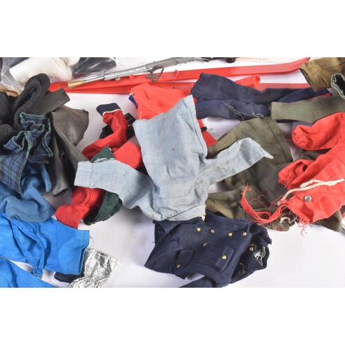 716 - A large collection of vintage Palitoy Action Man clothing and accessories. Clothing appearing to inc... 