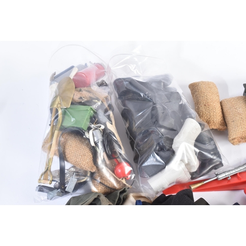716 - A large collection of vintage Palitoy Action Man clothing and accessories. Clothing appearing to inc... 