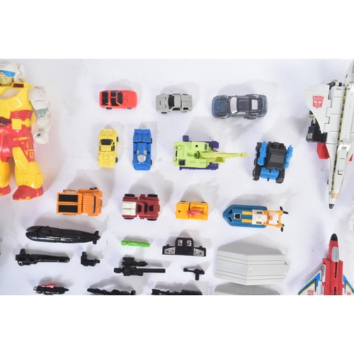 720 - Transformers - a collection of vintage 1980s G1 Transformers playset action figures to include; Aeri... 