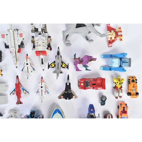 720 - Transformers - a collection of vintage 1980s G1 Transformers playset action figures to include; Aeri... 