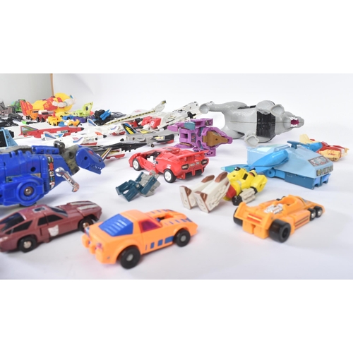 720 - Transformers - a collection of vintage 1980s G1 Transformers playset action figures to include; Aeri... 