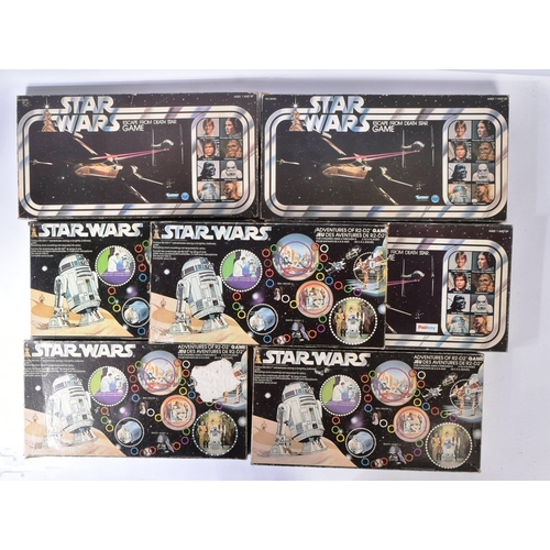 722 - Star Wars - Board Games - a collection of x7 original Palitoy / Kenner / Parker made Star Wars Board... 