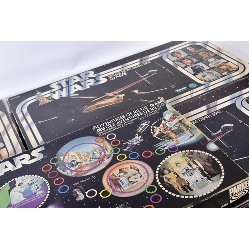 722 - Star Wars - Board Games - a collection of x7 original Palitoy / Kenner / Parker made Star Wars Board... 