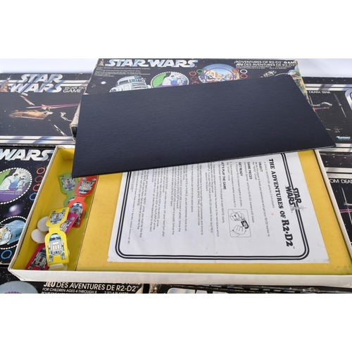 722 - Star Wars - Board Games - a collection of x7 original Palitoy / Kenner / Parker made Star Wars Board... 