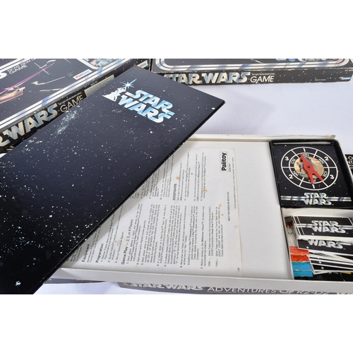 722 - Star Wars - Board Games - a collection of x7 original Palitoy / Kenner / Parker made Star Wars Board... 