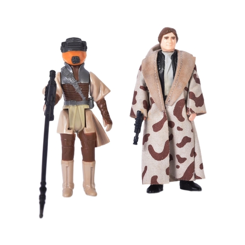 723 - Star Wars  - two original vintage Kenner / Palitoy made Star Wars action figures. Including: Han Sol... 